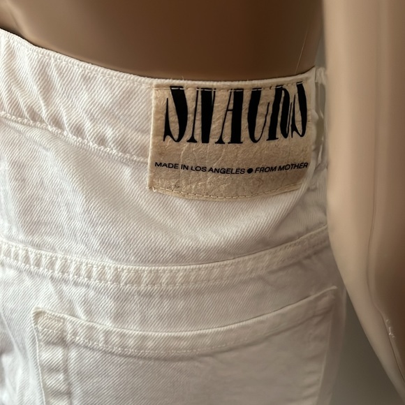 Mother (SNACKS) HIGH WAISTED TWIZZY SKIMP in STICKY RICE NWOT - Picture 8 of 14